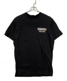 DSQUARED2（ディースクエアード）の古着「半袖Tシャツ」｜ブラック
