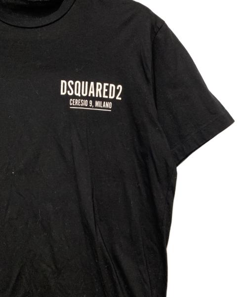 DSQUARED2（ディースクエアード）DSQUARED2 (ディースクエアード) 半袖Tシャツ ブラック サイズ:Lの古着・服飾アイテム