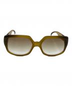 Christian Diorクリスチャン ディオール）の古着「サングラス」｜イエロー×ブラック