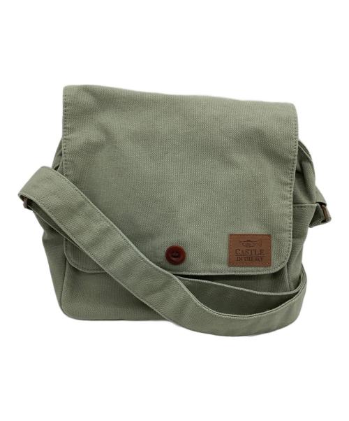 castle in the sky（キャッスル イン ザ スカイ）castle in the sky (キャッスル イン ザ スカイ) ショルダーバッグ グリーンの古着・服飾アイテム