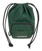 LACOSTEラコステ）の古着「巾着」｜グリーン