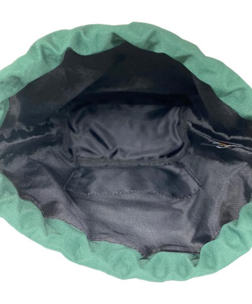 LACOSTE（ラコステ）LACOSTE (ラコステ) 巾着 グリーンの古着・服飾アイテム