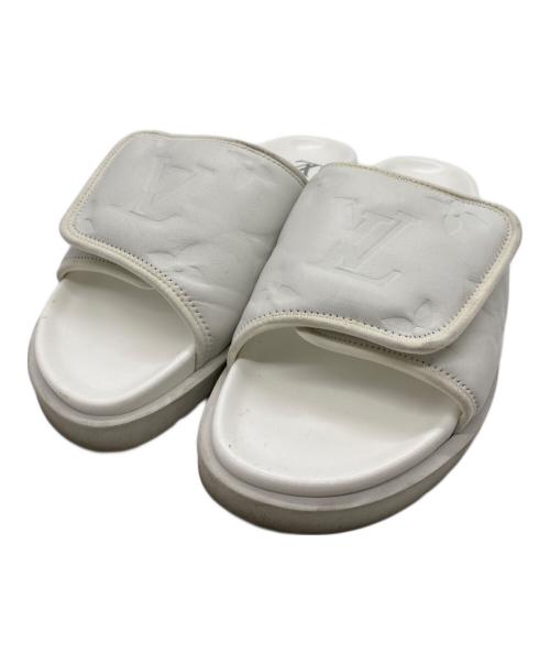 LOUIS VUITTON（ルイ ヴィトン）LOUIS VUITTON (ルイ ヴィトン) マイアミサンダル ホワイト サイズ:6の古着・服飾アイテム