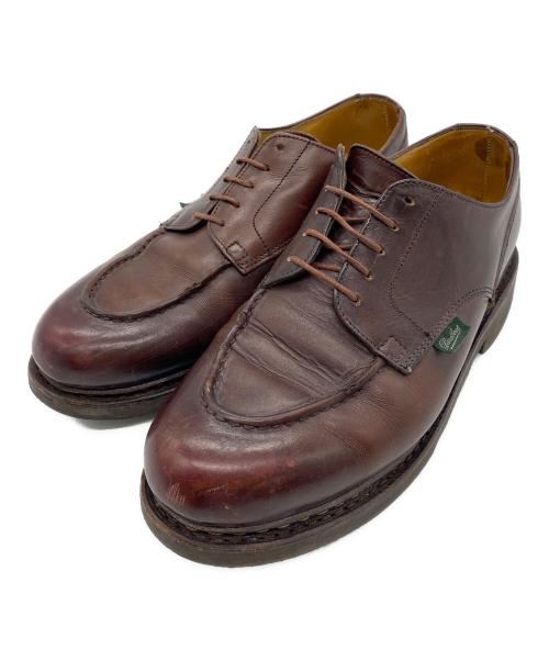 PARABOOT（パラブーツ）PARABOOT (パラブーツ) レザーシューズ ブラウン サイズ:7 2/1の古着・服飾アイテム