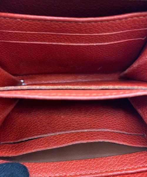 LOUIS VUITTON（ルイ ヴィトン）LOUIS VUITTON (ルイ ヴィトン) コンパクトウォレット レッドの古着・服飾アイテム