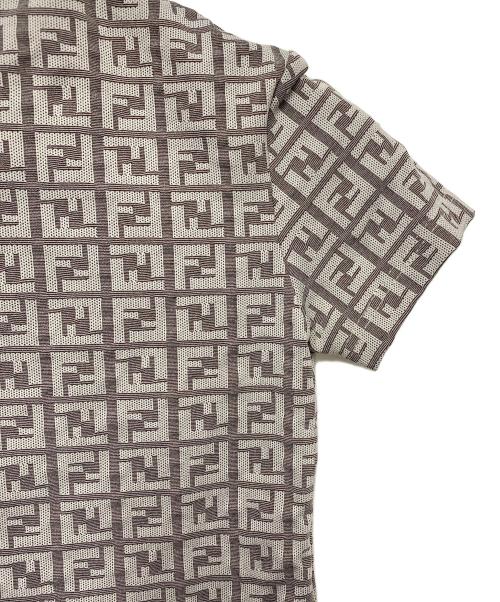 FENDI（フェンディ）FENDI (フェンディ) ポロシャツ グレー サイズ:40の古着・服飾アイテム