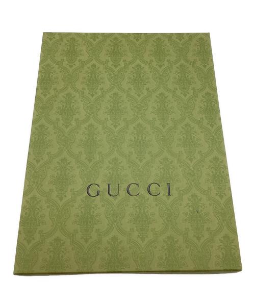 GUCCI（グッチ）GUCCI (グッチ) マフラー ブラウンの古着・服飾アイテム