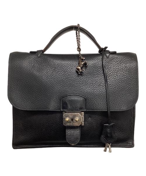 HERMES（エルメス）HERMES (エルメス) ブリーフケース ブラックの古着・服飾アイテム