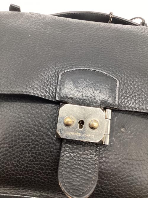 HERMES（エルメス）HERMES (エルメス) ブリーフケース ブラックの古着・服飾アイテム