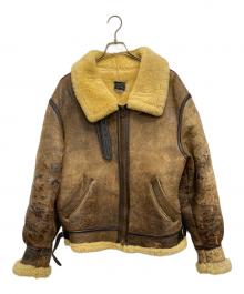 AVIREX（アヴィレックス）の古着「フライトジャケット」｜ベージュ