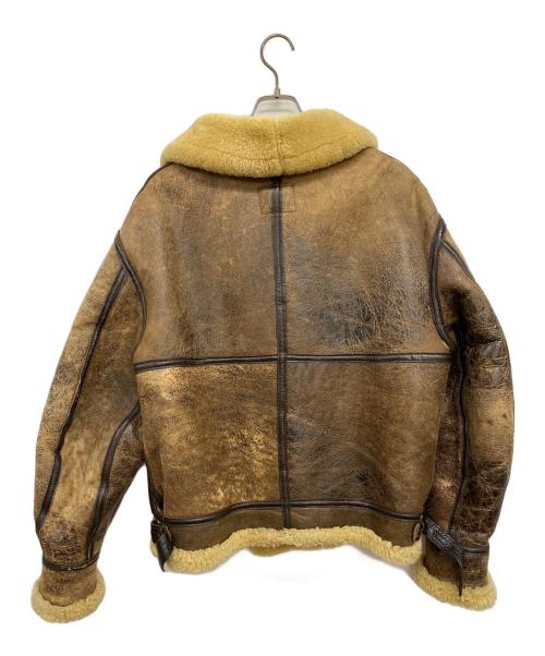 AVIREX（アヴィレックス）AVIREX (アヴィレックス) フライトジャケット ベージュ サイズ:42の古着・服飾アイテム