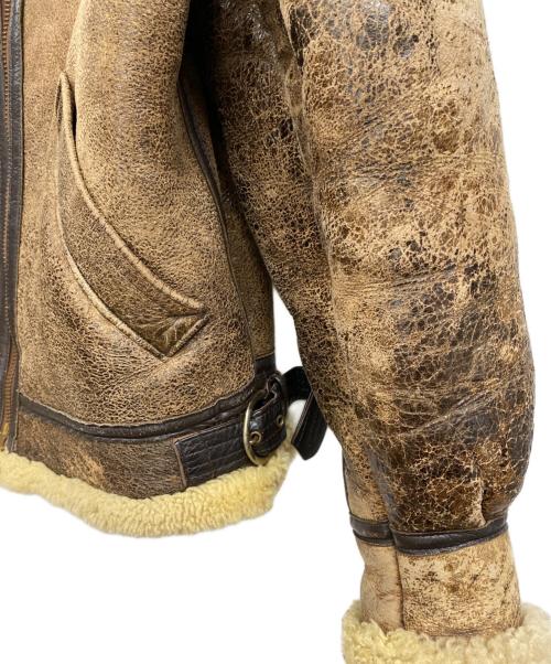 AVIREX（アヴィレックス）AVIREX (アヴィレックス) フライトジャケット ベージュ サイズ:42の古着・服飾アイテム