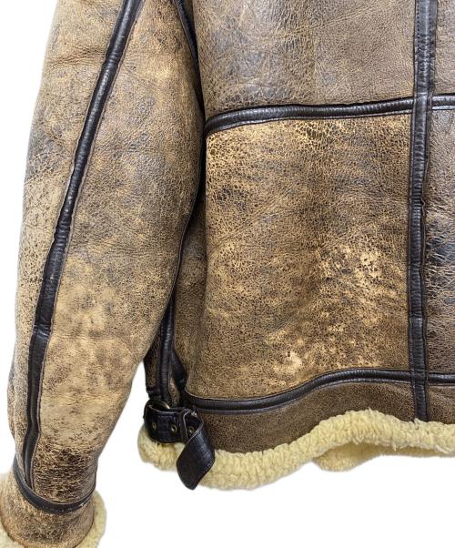 AVIREX（アヴィレックス）AVIREX (アヴィレックス) フライトジャケット ベージュ サイズ:42の古着・服飾アイテム