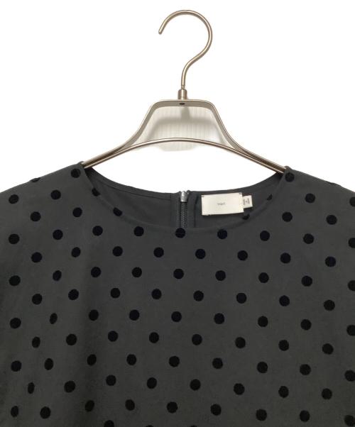 YORI（ヨリ）yori (ヨリ) 半袖ブラウス ブラック サイズ:36の古着・服飾アイテム