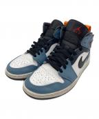NIKEナイキ）の古着「スニーカー」｜ホワイト×ネイビー