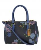 COACHコーチ）の古着「2WAYバッグ」｜ネイビー