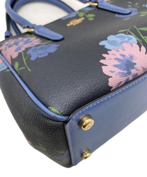 COACH（コーチ）COACH (コーチ) 2WAYバッグ ネイビーの古着・服飾アイテム