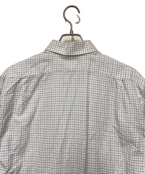 POLO RALPH LAUREN（ポロ・ラルフローレン）POLO RALPH LAUREN (ポロ・ラルフローレン) 長袖シャツ ホワイト×ブルー サイズ:16の古着・服飾アイテム