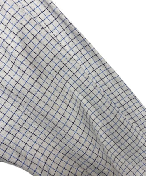 POLO RALPH LAUREN（ポロ・ラルフローレン）POLO RALPH LAUREN (ポロ・ラルフローレン) 長袖シャツ ホワイト×ブルー サイズ:16の古着・服飾アイテム