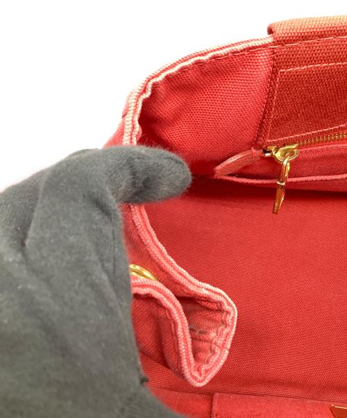 PRADA（プラダ）PRADA (プラダ) ハンドバッグ レッドの古着・服飾アイテム