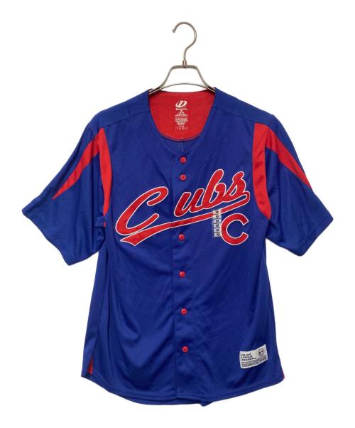 シカゴカブス（マジェスティック）シカゴカブス (マジェスティック) ゲームシャツ ネイビー サイズ:M 未使用品の古着・服飾アイテム