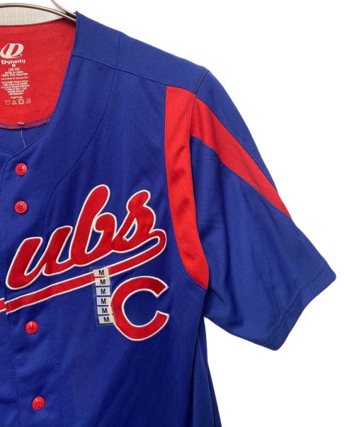 シカゴカブス（マジェスティック）シカゴカブス (マジェスティック) ゲームシャツ ネイビー サイズ:M 未使用品の古着・服飾アイテム