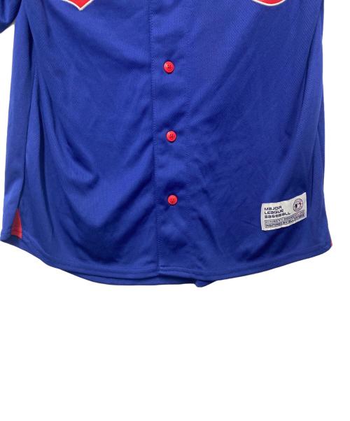 シカゴカブス（マジェスティック）シカゴカブス (マジェスティック) ゲームシャツ ネイビー サイズ:M 未使用品の古着・服飾アイテム