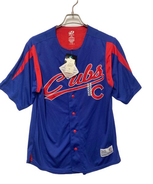 シカゴカブス（マジェスティック）シカゴカブス (マジェスティック) ゲームシャツ ネイビー サイズ:M 未使用品の古着・服飾アイテム