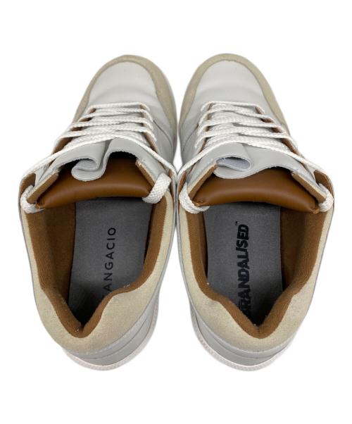via SANGACIO（ヴィア・サンガチオ）VIA SANGACIO (ヴィア・サンガチオ) BRANDALISED (ブランダライズド) スニーカー ホワイト サイズ:28.5の古着・服飾アイテム