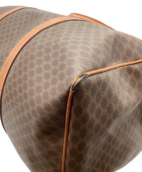 CELINE（セリーヌ）CELINE (セリーヌ) マカダム ボストンバッグ ブラウンの古着・服飾アイテム