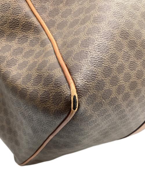 CELINE（セリーヌ）CELINE (セリーヌ) マカダム ボストンバッグ ブラウンの古着・服飾アイテム