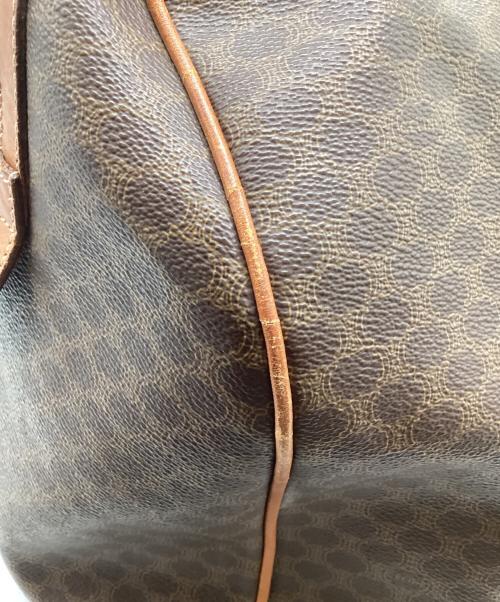 CELINE（セリーヌ）CELINE (セリーヌ) マカダム ボストンバッグ ブラウンの古着・服飾アイテム