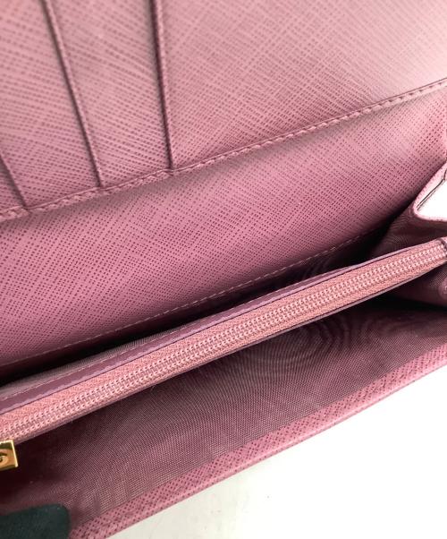 Salvatore Ferragamo（サルヴァトーレ フェラガモ）Salvatore Ferragamo (サルヴァトーレ フェラガモ) 長財布 バイオレットの古着・服飾アイテム