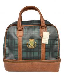 kasco（キャスコ）の古着「ボストンバッグ」｜ブラウン×グリーン