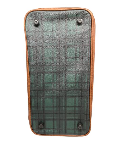 kasco（キャスコ）kasco (キャスコ) ボストンバッグ ブラウン×グリーン 未使用品の古着・服飾アイテム