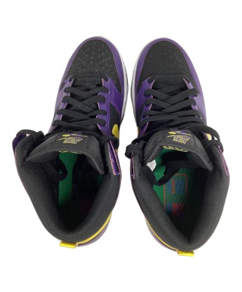 NIKE（ナイキ）NIKE (ナイキ) ハイカットスニーカー パープル×ブラック サイズ:28の古着・服飾アイテム