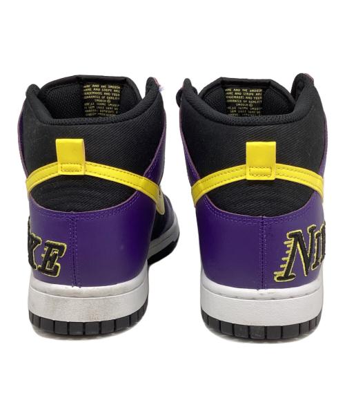 NIKE（ナイキ）NIKE (ナイキ) ハイカットスニーカー パープル×ブラック サイズ:28の古着・服飾アイテム