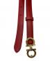 Salvatore Ferragamo (サルヴァトーレ フェラガモ) ベルト レッド：13000円