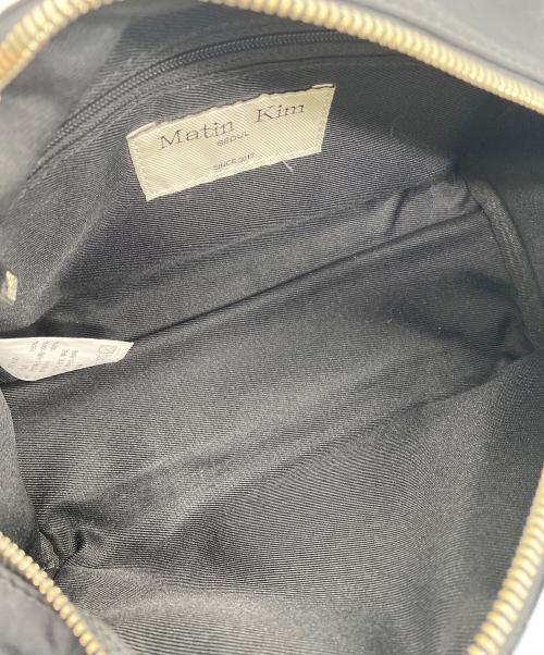 Matin Kim（マーティン・キム）Matin Kim (マーティン・キム) 2WAYショルダーバッグ ブラックの古着・服飾アイテム