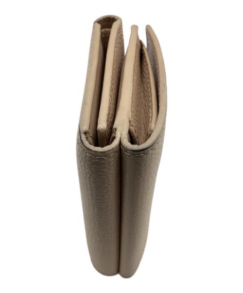 LOEWE（ロエベ）LOEWE (ロエベ) 3つ折り財布 ベージュの古着・服飾アイテム