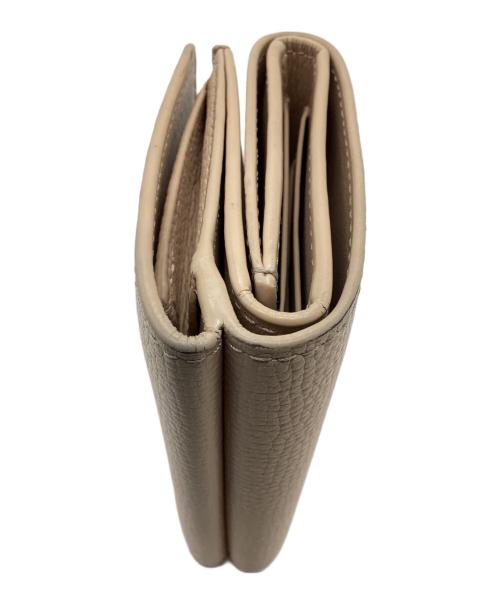 LOEWE（ロエベ）LOEWE (ロエベ) 3つ折り財布 ベージュの古着・服飾アイテム