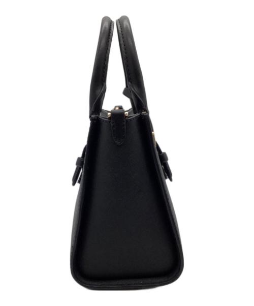 MICHAEL KORS（マイケル・コース）MICHAEL KORS (マイケルコース) ハンドバッグ ブラックの古着・服飾アイテム