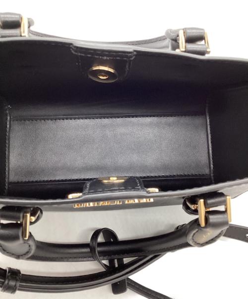 MICHAEL KORS（マイケル・コース）MICHAEL KORS (マイケルコース) ハンドバッグ ブラックの古着・服飾アイテム
