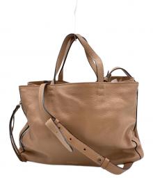 GIANNI CHIARINI（ジャンニ キアリーニ）の古着「2WAYショルダーバッグ」｜ピンク