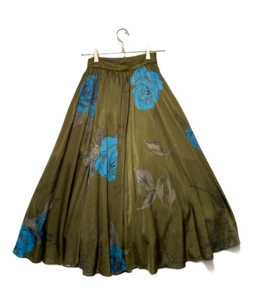 Ameri（アメリ）AMERI (アメリ) ELLA CIRCULAR SKIRT カーキ サイズ:Sの古着・服飾アイテム