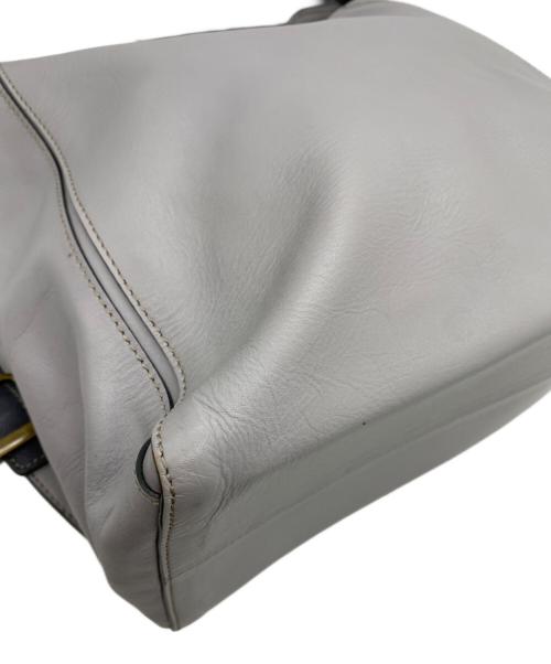 MOTHERHOUSE（マザーハウス）MOTHERHOUSE (マザーハウス) MOTHERHOUSE　ショルダーバッグ グレーの古着・服飾アイテム