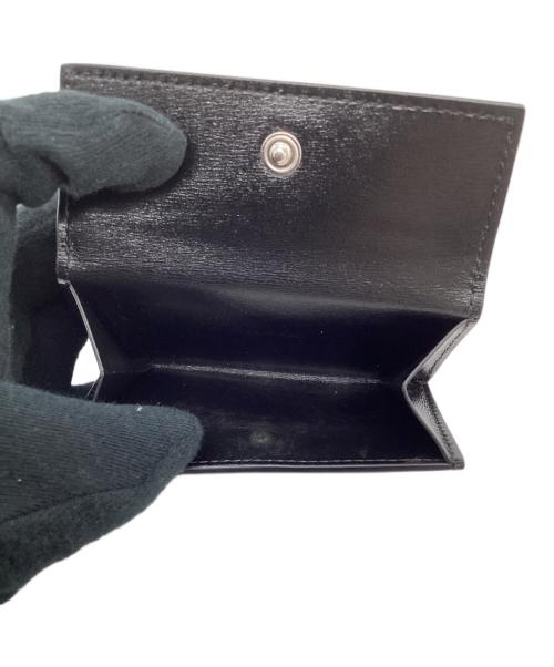 JIL SANDER（ジルサンダー）JIL SANDER (ジルサンダー) JIRSANDER　3つ折り財布 ブラックの古着・服飾アイテム