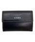 JIL SANDER（ジルサンダー）の古着「JIRSANDER　3つ折り財布」｜ブラック