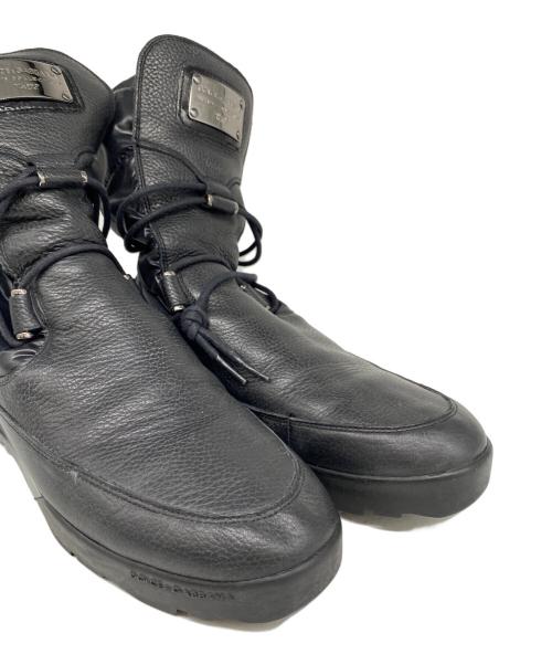 DOLCE & GABBANA（ドルチェ＆ガッバーナ）DOLCE & GABBANA (ドルチェ＆ガッバーナ) ロングブーツ ブラック サイズ:24.5の古着・服飾アイテム