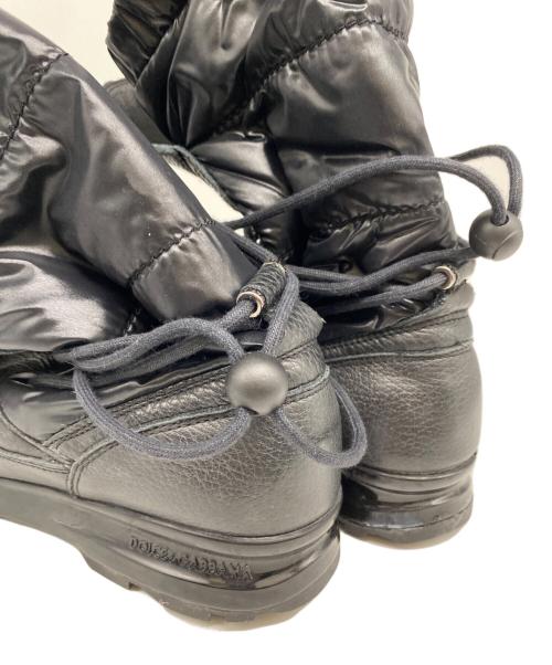 DOLCE & GABBANA（ドルチェ＆ガッバーナ）DOLCE & GABBANA (ドルチェ＆ガッバーナ) ロングブーツ ブラック サイズ:24.5の古着・服飾アイテム